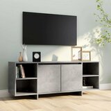 TV ormarić siva boja betona 130 x 35 x 50 cm od iverice | shoptok.hr