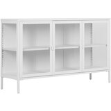 House Nordic Bela kovinska vitrina 140x85 cm Brisbane – | Shoptok.si