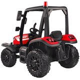 Veliki AKU traktor 4x4 s prikolicom crveni | shoptok.hr