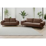 MID.YOU 2-SED, rjava tekstil | Shoptok.si