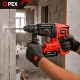  Komplet 2J 21V aku. brezkrtačni udarni vrtalnik 2x3Ah SDS plus kovček | Shoptok.si