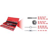 Ks Tools Komplet navojnih rezil HSS, 54 kosov, industrijska kaseta | Shoptok.si