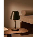 Kave Home Temno zelena/črna marmorna namizna svetilka s kovinskim senčilom (višina 32 cm) Calina – | Shoptok.si