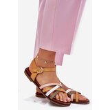 Sergio Leone Womens sandals with interlacing straps | Shoptok.si