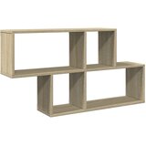  Zidna polica boja hrasta sonome 100 x 20 x 53 cm drvena | Eponuda.ba