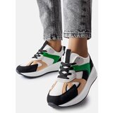 Gemre Black sneakers made of mixed materials Riel | Shoptok.si