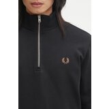 Fred Perry Puloverji HALF ZIP SWEATSHIRT Črna | Shoptok.si