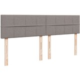 vidaXL Krevet s oprugama i madracem smeđesivi 200x200 cm od tkanine | shoptok.hr