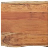 Stolna ploča 40x40x2,5 cm pravokutna bagremovo drvo živi rub | shoptok.hr