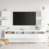  Zidni TV ormarići 4 kom bijeli 30,5 x 30 x 30 cm | Eponuda.ba