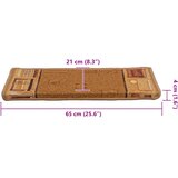  Otirači za stepenice samoljepljivi 10 kom 65x21x4 cm bež | shoptok.hr