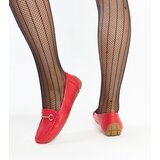 Gemre Red loafers with decorative buckle Adila | shoptok.hr