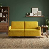 SOFA s pohranom Žuta 172 x 78 x 87 cm Poliester | Shoptok.si
