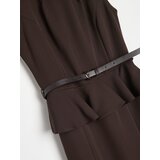 Sinsay Pencil midi haljina bez rukava s peplumom | shoptok.hr
