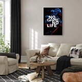  Slika - No Game No Life (1 Part) Vertical 60x90 U crnom drvenom okviru | shoptok.hr