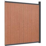 PANEL za ogradu smeđi 173 x 186 cm WPC | Shoptok.si