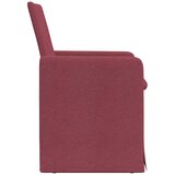  Trpezarijske stolice 2 pcs boja crnog vina 57 x 67 x 95 cm | shoptok.hr