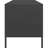  ormarić crni 135x39x43,5 cm hladno valjani čelik | shoptok.hr