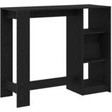  Stol za bar Crni hrast 124 x 46 x 103.5 cm Konstruirano drvo | shoptok.hr