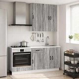  Kuhinjska jedinica KALMAR 5 kom. Siva Sonoma Konstruirano drvo | shoptok.hr