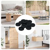  Prikladno za ravne podloške 12 pcs Crna 15 x 4 x 3 mm | shoptok.hr