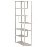 Venture Home polica za knjige Staal 35 × 188 × 85 cm, bež | shoptok.hr