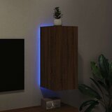  Zidni TV ormarić s LED svjetlima boja hrasta 30 5 x 35 x 70 cm | shoptok.hr