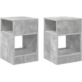 Stranska miza Betonsko siva 30,5 x 30 x 45 cm Konstruiran les, (5000201832) | Shoptok.si