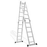 SuperStep Zglobne Aluminijumske Merdevine 4x5 | ePonuda.com