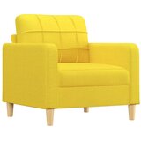  Fotelja Svjetložuta 60 cm od tkanine | Eponuda.ba