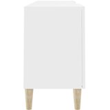 TV ormarić bijeli 150 x 30 x 50 cm od konstruiranog drva | shoptok.hr