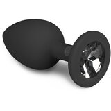 EasyToys - Anal Collection Analni čep Easytoys Diamond Small črn | Shoptok.si