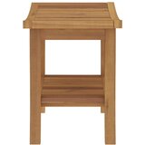  Kupaonski bočni stolić 50 x 35 x 45 cm od masivne tikovine | shoptok.hr