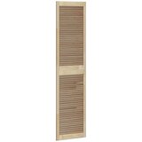  Ormarna vrata Prirodna 201 x 2,1 x 49,5 cm Čvrsto borovo drvo | shoptok.hr