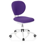 MID.YOU Mladinski Vrtljivi Stol Kid Vivo Stoff, Vijolična | Shoptok.si