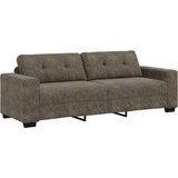  2-delni sedežni set z blazinami v temno sivi umetni usnjeni preobleki, (22054580) | Shoptok.si