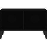  Klubska mizica črna 60x50x36,5 cm inženirski les, (20711493) | Shoptok.si