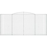  Lučne gabionske košare 6 kom 400x30x180/200cm pocinčano željezo | shoptok.hr