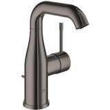 Grohe enoročna armatura za umivalnik ESSENCE z zgornjim delom sifona (23462A01) - Hard graphite | Shoptok.si