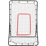 The Living Store Mreža za vračanje softball žog 88x79x137 cm jeklo - Mreža Za Vračanje Softball Žog, (21417472) | Shoptok.si