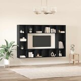  Set TV komoda 4 pcs Crna 37 x 37 x 142,5 cm Konstruirano drvo | shoptok.hr