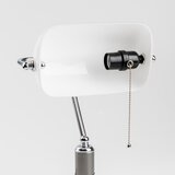  Brilagi - Stona lampa BANK OFFICE 1xE27/60W/230V crna/srebrna/bela | Eponuda.com