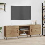 vidaXL TV omarica artisan hrast 150 x 30 x 50 cm Konstruiran les Cene