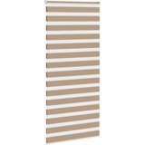 Zebra zavesa peščeno rjava 95x230 cm širina blaga 90,9 cm poliester, (5000298397) | Shoptok.si