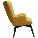Livetastic FOTELJ, rumena tekstil | Shoptok.si