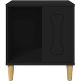  Pasja hiša Črna 44 x 42 x 49 cm Konstruiran les, (5000123068) | Shoptok.si