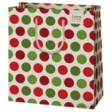 Cardex Srednje velika premium darilna vrečka 18x23x10cm s pikčastim vzorcem | Shoptok.si