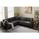 Atelier Del Sofa Berlin - Anthracite, Gold AnthraciteGold Corner Sofa