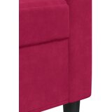  Dvosjed crvena boja vina 140 cm baršunasti | Eponuda.com