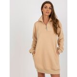 My Red Lips Sweatshirt-EM-BL-773.16P-beige | Shoptok.si